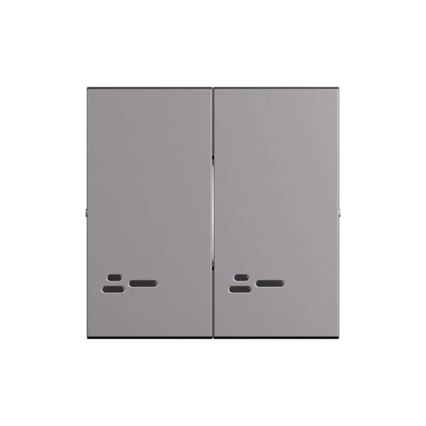 LEGRAND - Niloe Step Wippe Serienschalter Beleuchtet Aluminium