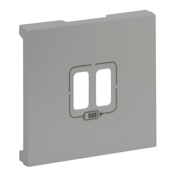 LEGRAND - Niloe Step Abdeckung Ladesteckdose Aluminium