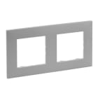 LEGRAND - Niloe Step 2-Fach Rahmen Aluminium