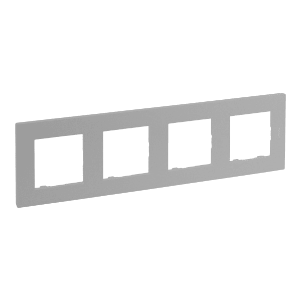 LEGRAND - Niloe Step 4-Fach Rahmen Aluminium
