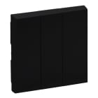 LEGRAND - Niloe Step Wippe 3-fach Schalter Farbe: Schwarz