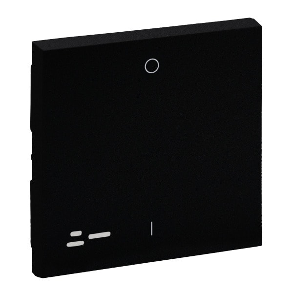 LEGRAND - Niloe Step Wippe Ein / Aus beleuchtet Farbe: Schwarz