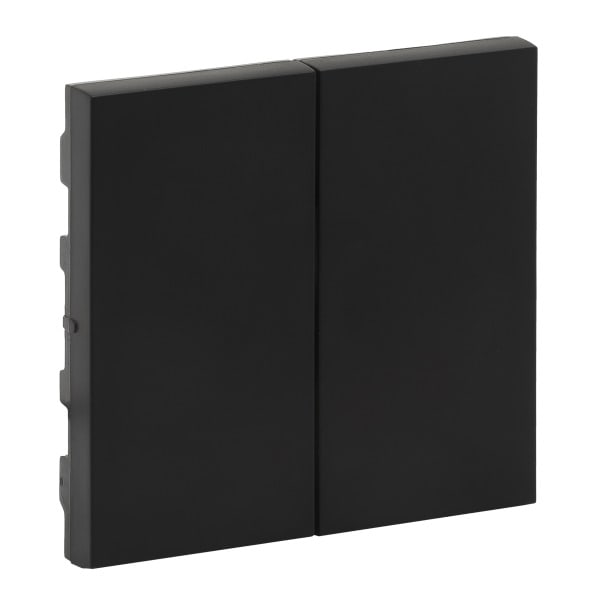 LEGRAND - Niloe Step Wippe Kreuzschalter Farbe: Schwarz