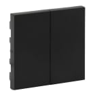 LEGRAND - Niloe Step Wippe Kreuzschalter Farbe: Schwarz