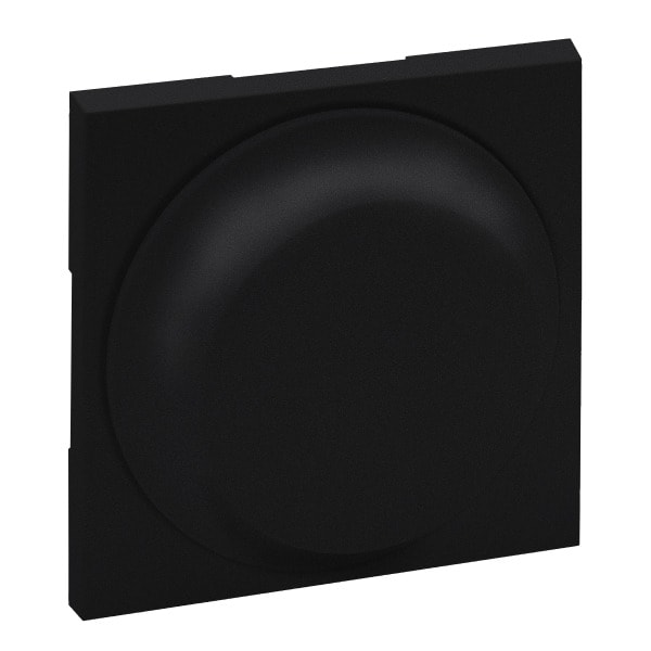 LEGRAND - Niloe Step Abdeckung Drehdimmer Farbe: Schwarz