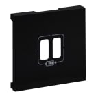 LEGRAND - Niloe Step Abdeckung Ladesteckdose Farbe: Schwarz