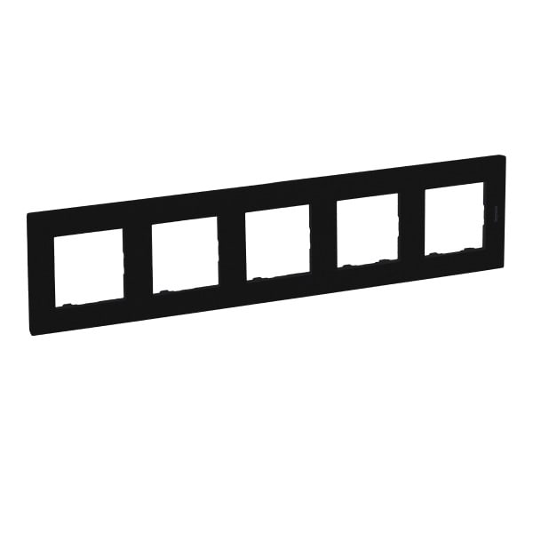 LEGRAND - Niloe Step 5-fach Rahmen Farbe: Schwarz