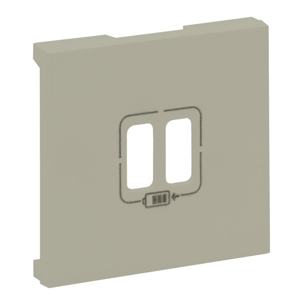 LEGRAND - Niloe Step Abdeckung Ladesteckdose Sand