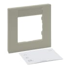 LEGRAND - Niloe Step 1-Fach Rahmen mit Beschriftungsfeld Sand