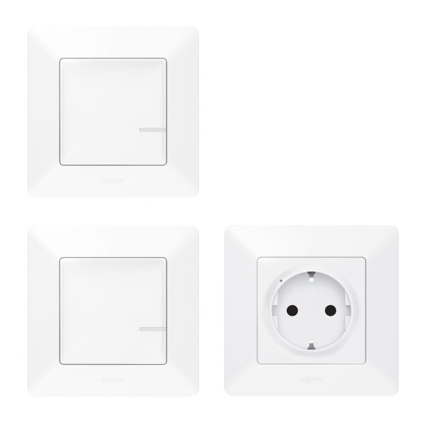 LEGRAND - Valena Life with Netatmo Erweiterungspack Farbe: Ultraweiss
