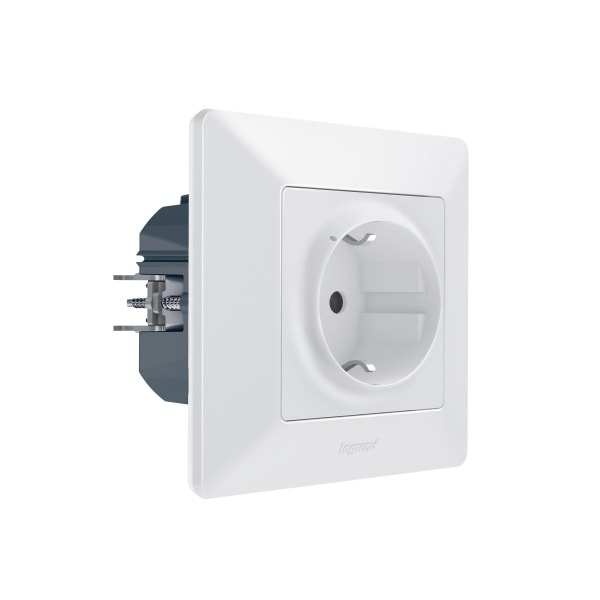LEGRAND - Valena Life with Netatmo Schuko-Steckdose Farbe: Ultraweiss
