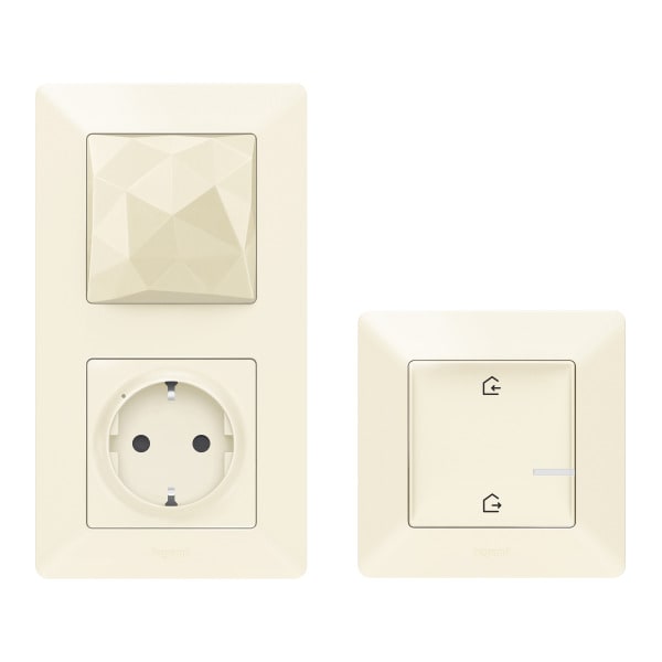 LEGRAND - Valena Life with Netatmo Starterpaket (Gateway + Master-Switch) in Mandelweiss
