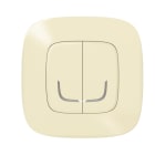 LEGRAND - Valena Allure with Netatmo Wandsender 2-Fach Farbe: Mandelweiss