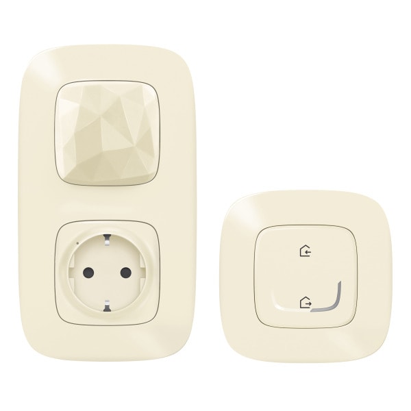 LEGRAND - Valena Allure with Netatmo Starterpaket (Gateway + Master-Switch) in Mandelweiss