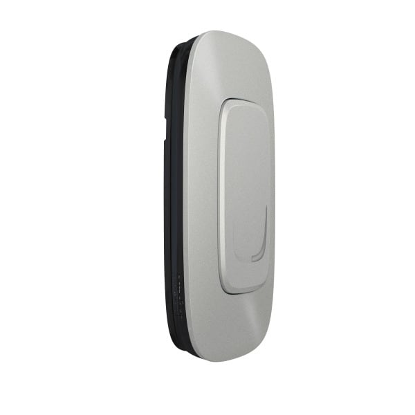 LEGRAND - Valena Allure with Netatmo Wandsender 1-Fach Farbe: Aluminium