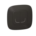 LEGRAND - Valena Allure with Netatmo Wandsender 2-Fach Farbe: Schwarz