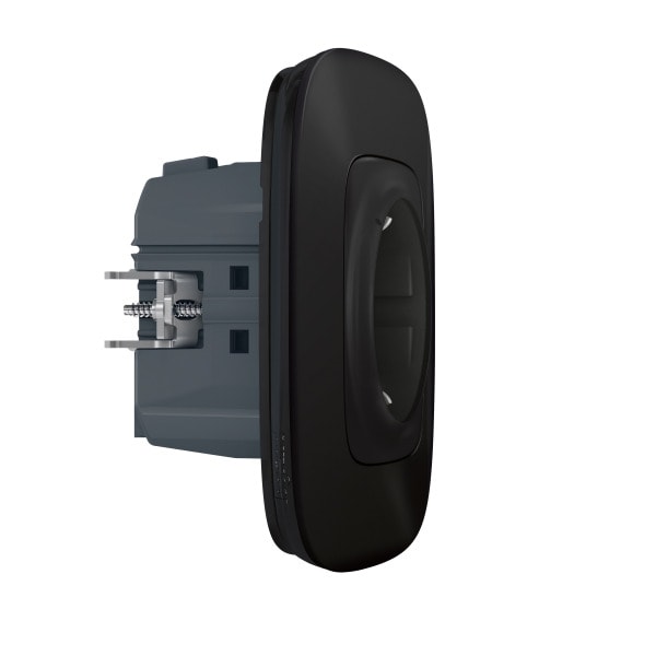 LEGRAND - Valena Allure with Netatmo Schuko-Steckdose Farbe: Schwarz
