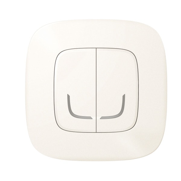 LEGRAND - Valena Allure with Netatmo Wandsender 2-Fach Farbe: Perlmutt