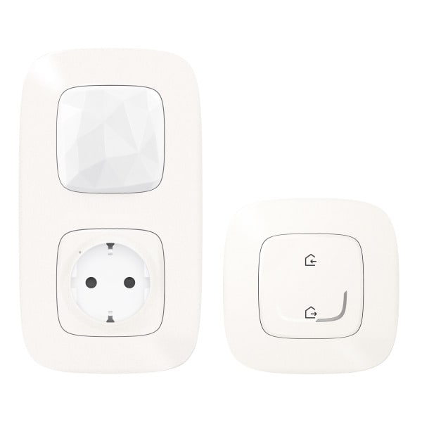 LEGRAND - Valena Allure with Netatmo Starterpaket (Gateway + Master-Switch) Farbe Perlmutt