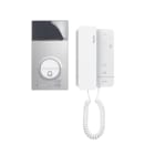BTICINO - Flex'ONE Audio-Set mit Türstation LINEA3000 (1 und 2 Ruftasten) + CLASSE100 A16M
