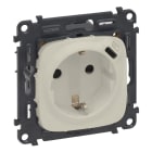 LEGRAND - Valena Allure Steckdose erh. Berührungsschutz USB-C Stecker Farbe: Mandelweiß