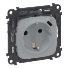 LEGRAND - Valena Allure Steckdose erh. Berührungsschutz und USB-C Stecker Farbe: Aluminium