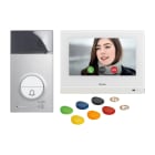 BTICINO - Flex'ONE Video-Set mit Türstation LINEA3000 (1 und 2 Ruftasten) + Hometouch 7''