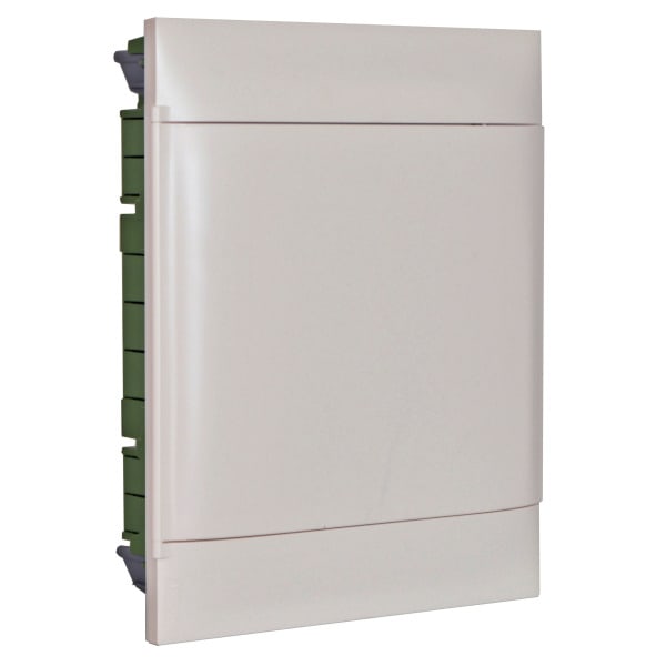 LEGRAND - Practibox S Unterputzverteiler, mit Kunstofftür, weiss, 2x 12 Module