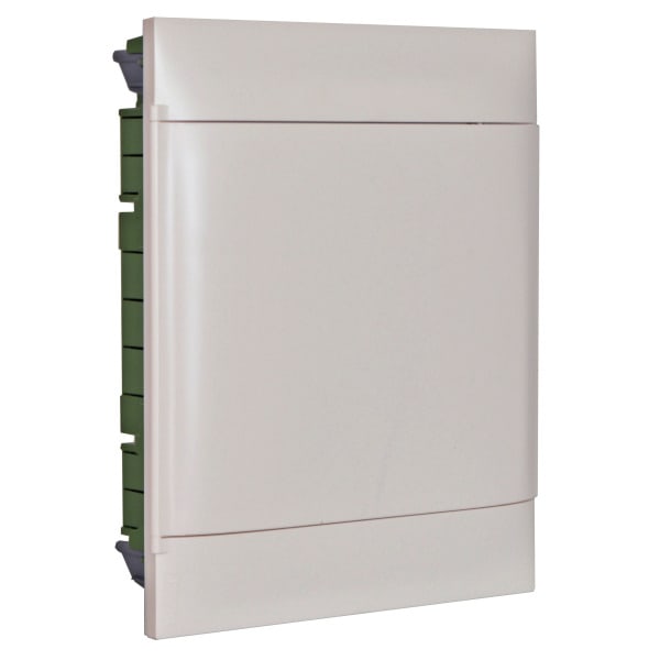 LEGRAND - Practibox S UP-Hohlwandverteiler, mit Kunstofftür, weiss, 2x 12 Module