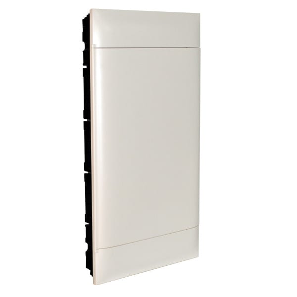 LEGRAND - Practibox S UP-Hohlwandverteiler, mit Kunstofftür, weiss, 3x 12 Module
