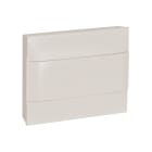 LEGRAND - Practibox S Aufputzverteiler, mit Kunstofftür, weiss, 1x 12 Module