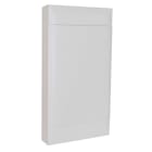 LEGRAND - Practibox S Aufputzverteiler, mit Kunstofftür, weiss, 4x 12 Module