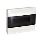 LEGRAND - Practibox S Aufputzverteiler, mit Rauchglas-Kunstofftür, weiss, 1x 12 Module