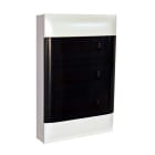 LEGRAND - Practibox S Aufputzverteiler, mit Rauchglas-Kunstofftür, weiss, 3x 12 Module