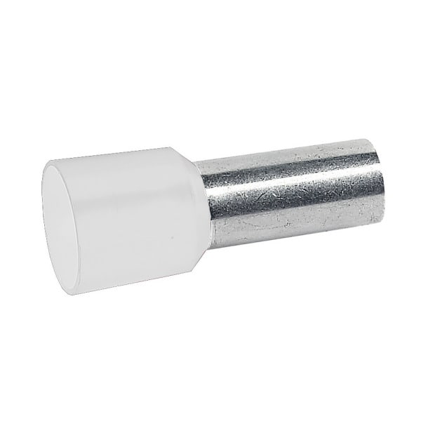 LEGRAND - Aderendhülsen Starfix für Leiterquerschnitt 16 mm² (Weiß), isoliert, kurz,in Box