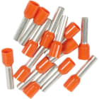 LEGRAND - Aderendhülsen Starfix,f.Leiterquerschnitt 4 mm² (Orange), isoliert, lose.