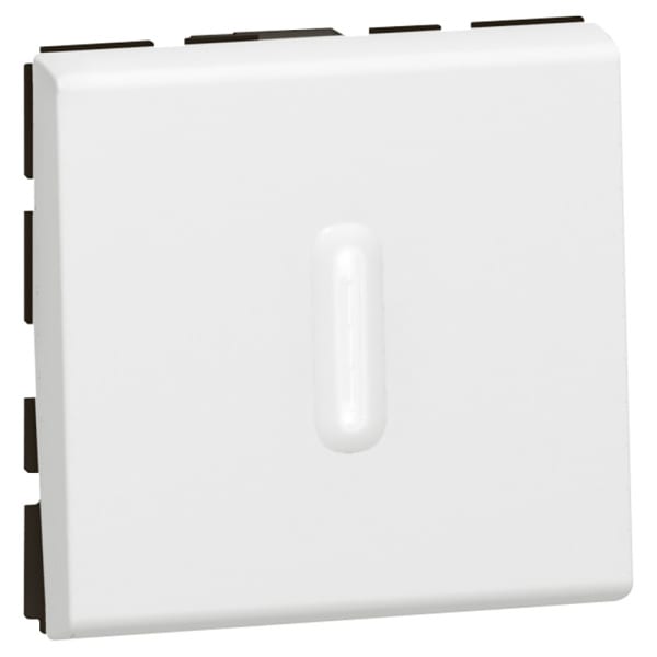 LEGRAND - Mosaic Wechselschalter beleuchtet 2P 20A Farbe: Ultraweiß
