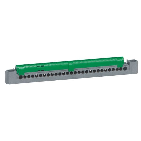 LEGRAND - Klemmenleiste 1x6-25mm², 16x 1,5-16 mm², Grün