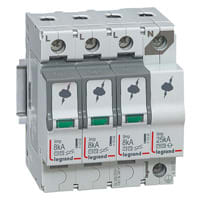 LEGRAND - Kombiableiter Typ 1+2, 3+1 Schaltung, 230/400 VAC, Iimp 8 kA, (Uc)320 VAC