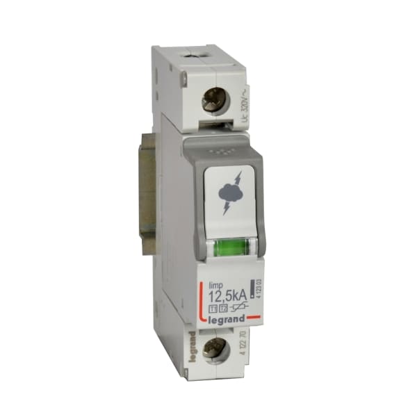 LEGRAND - Kombiableiter Typ 1+2, 1-polig, 230/400 VAC, Iimp 12,5 kA, (Uc)320 VAC