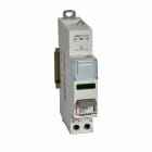LEGRAND - Taster CX3 20A 1 Schließer + LED Grün 12/48VAC/DC, Gebrauchskategorie AC-12, 1TE