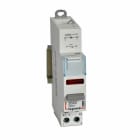 LEGRAND - Taster CX3 20A 1 Öffner + LED Rot 12/48VAC/DC, Gebrauchskategorie AC-12, 1TE