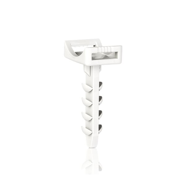 LEGRAND - Kabelbindersteckdübel, grau, Bohrdurchmesser 6 mm