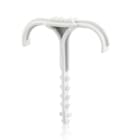 LEGRAND - Doppelsteckdübel, Spannbereich 25-32 mm für Rohre, grau