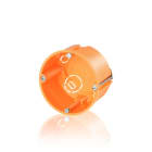 LEGRAND - Hohlwand-Gerätedose, Tiefe 47 mm, mit vormontierten Geräteschrauben, orange