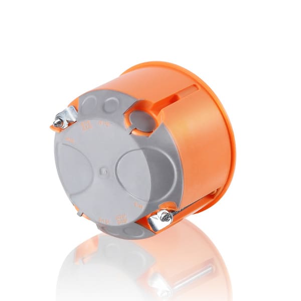 LEGRAND - Hohlwand-Gerätedose, Tiefe 47 mm, orange, Garantiert winddicht