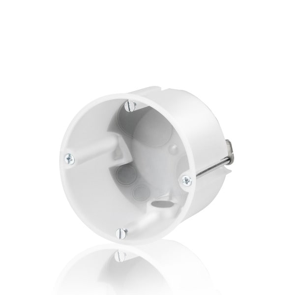 LEGRAND - Hohlwand-Gerätedose, winddicht, halogenfrei, D=68mm, t=47mm, Farbe: Weiß