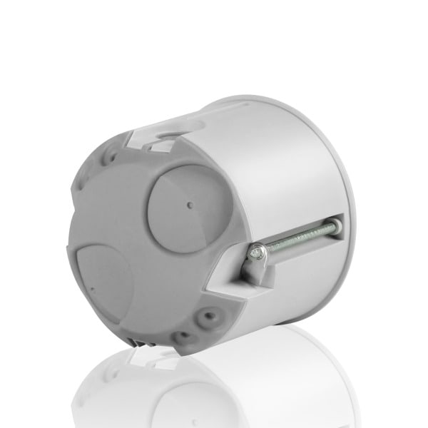 LEGRAND - Hohlwand-Schallschutzdose, winddicht, D=68mm, t=58mm,Farbe: Grau