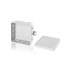 LEGRAND - Abzweigdosen 85 x 85 x 40 mm, Grau, bis zu 12 Abschneid-Leitungseinführungen