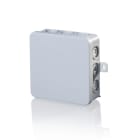 LEGRAND - Abzweigdosen  100 x 100 x 40 mm, Grau, bis zu 12 Abschneid-Leitungseinführungen